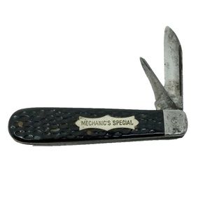 VINTAGE Hibbard Spencer Bartlett & Co. Mechanic's Special 2 Blade Pocketknife